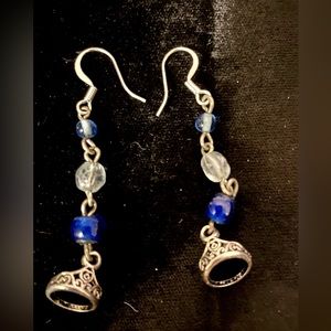 💎4 for $20💎 Handmade Silvertone Ravenclaw Inspired Earrings